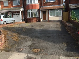 Block Paving Driveways Kidderminster - before