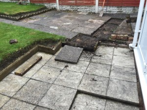 New Patio Kidderminster - before